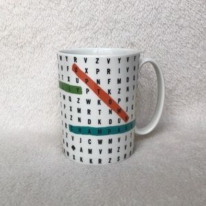 Kate Spade Crossword Mug